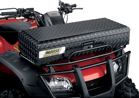 moose atv front metal cargo box|moose aluminum atv box.